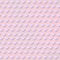 Blush Pink 3D Inflated Tiny Puffy Hearts Background Pattern