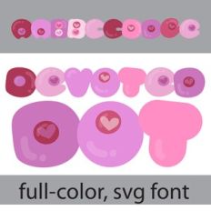 Devoted Dot Color Font