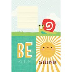 basic grey be sunshine journaling card