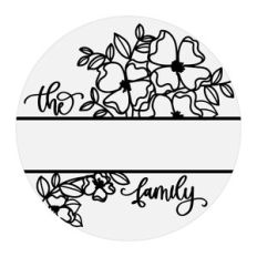 Floral Family Monogram