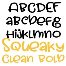 ZP Squeaky Clean Bold