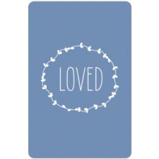 dear lizzy - loved card