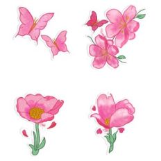 Flower Stickers