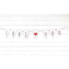Love You Banner