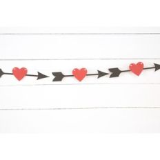 Heart and Arrow Garland