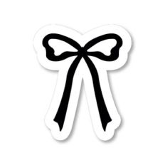 Thin Black Bow