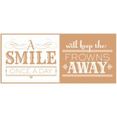 dear lizzy - a smile once a day