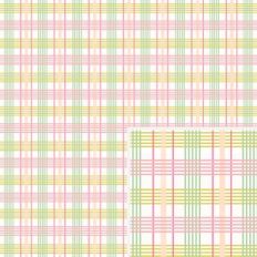 Spring Pink and Green Plaid