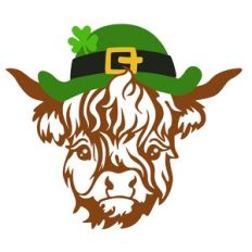 St. Patty's Highland Cow