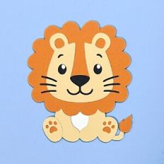 Lion for Cardstock