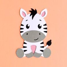 Zebra for Cardstock