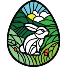 Stained-Glass Springtime