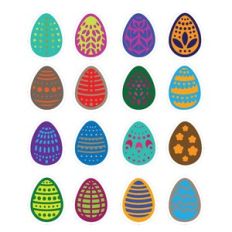 Easter Egg Stickers