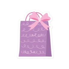 Purple Gift Bag