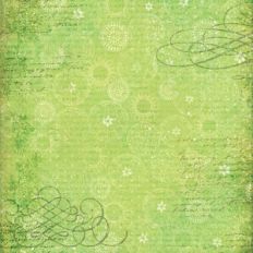 Flourishes and Text Background Pattern