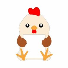 chicken card