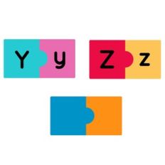Alphabet Puzzle Game Activity - Y-Z