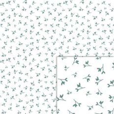 Leaf Pattern - white