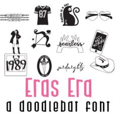 Eras Era Doodlebat Font