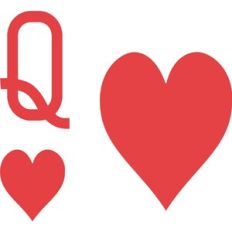Queen of Hearts Symbol