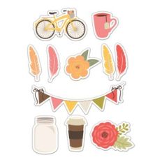 Boho Spring with Tea Stickers