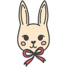 Bunny with Bowtie