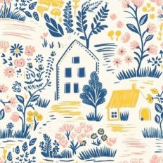 Spring Floral Seamless Paper 3