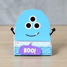 2 Chocolates Packaging Blue