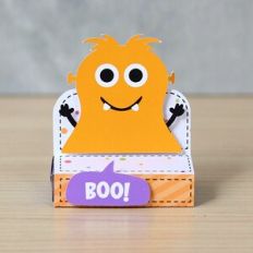 2 Chocolates Packaging Orange