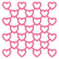 hearts grid
