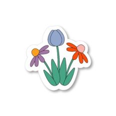Flower Trio