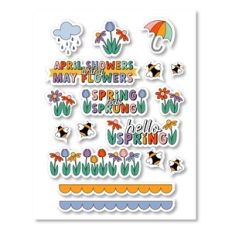 Spring Sticker Sheet