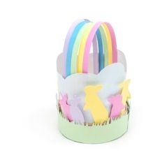 3D Bunny Easter Basket