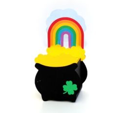3D St Patrick's Pot of Gold