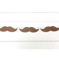 Mustache Garland