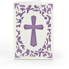 5X7 Insert Card Cross