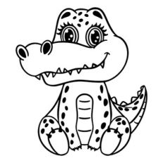 Little crocodile