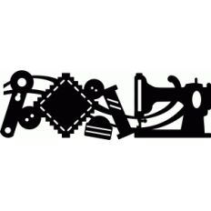 sewing machine notions border