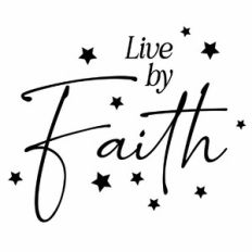 Live By Faith Quote