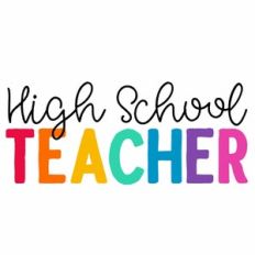 High School Teacher Quote