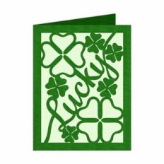 lucky clover card
