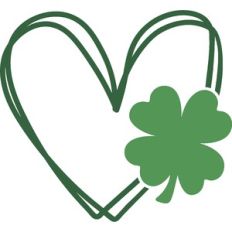 St. Patrick's Day Heart