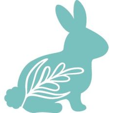Floral Easter Bunny