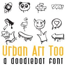 Urban Art Too Doodlebat Font