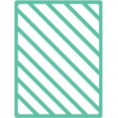 diagonal stripe 3x4 journaling card