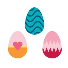 3 Easter Egg Designs