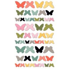 Butterfly Sticker Sheet - Small Medium and Large