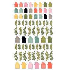 House And Leaves Sticker Sheet