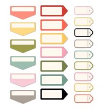 Labels, Arrows, and Tags Sticker Sheet