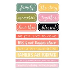 Tickets and Labels Sticker Sheet